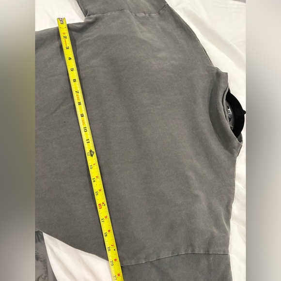 Zara Charcoal Short Sleeve Tee size M - Picture 3 of 4